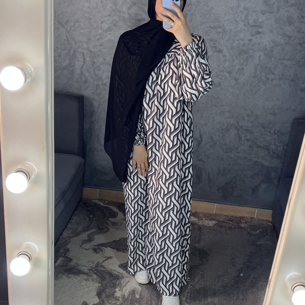 فستان صيفي - بني